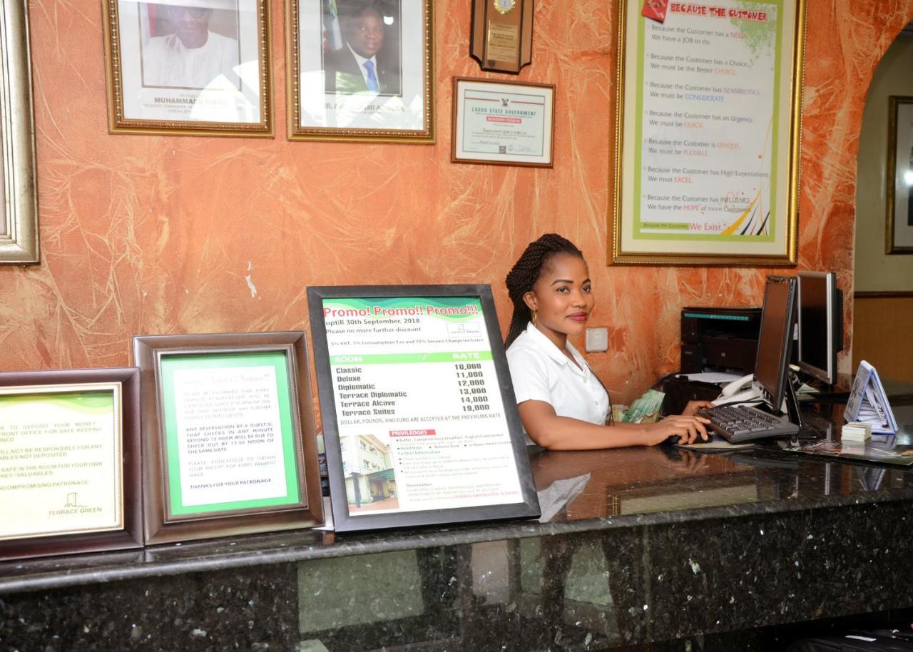 Terrace Green Hotels & Suite Lagos Buitenkant foto